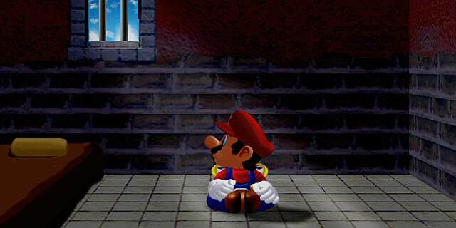 File:SMS Mario Looking At The Window.png