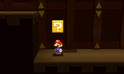 Twelfth ? Block in Sandshifter Ruins of Paper Mario: Sticker Star.