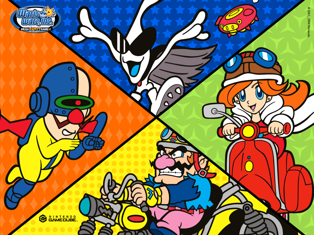 Dr. Crygor, Orbulon, Mona, and Wario