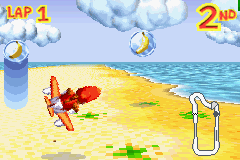 Screenshot of a coin in Diddy Kong Pilot's 2003 build