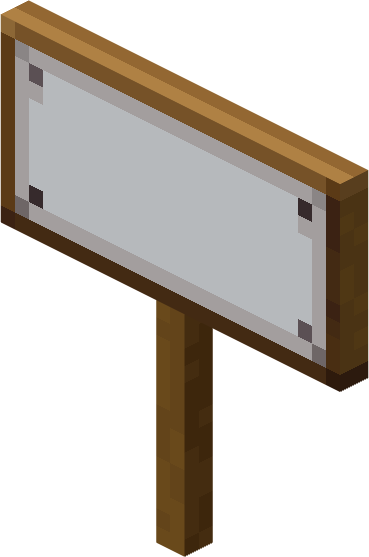File:Minecraft Mario Mash-Up Oak Sign Render.png