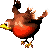 Sprite of a Booty Bird in Donkey Kong Country 3: Dixie Kong's Double Trouble!