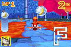 Screenshot of a coin in Diddy Kong Pilot's 2003 build