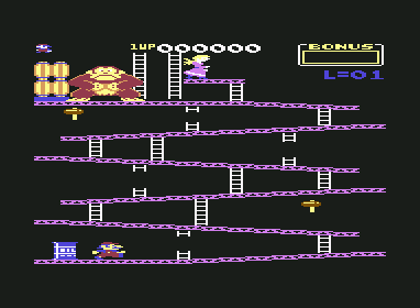 File:DK Commodore 64 1983 Atarisoft 25m Screenshot.png