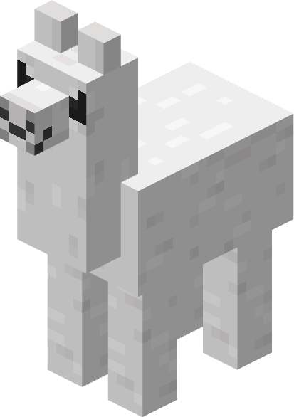 File:Minecraft Mario Mash-Up Llama White Render.png