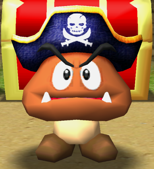 File:Pirate Goomba.png - Super Mario Wiki, the Mario encyclopedia