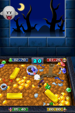 Gameplay of Boo Tag in Mario Party DS