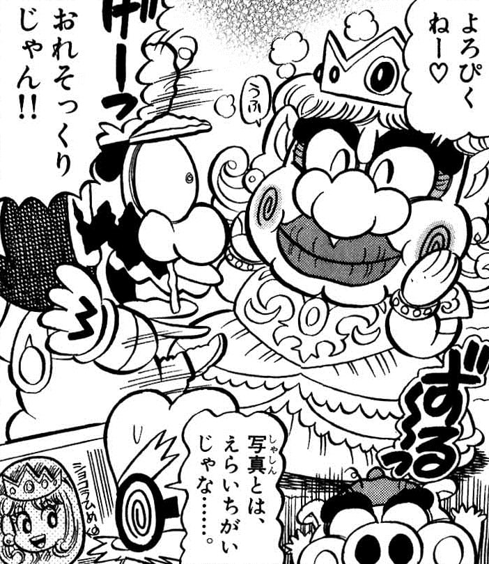 File:HideousPrincess SuperMarioKun.jpg - Super Mario Wiki, the Mario ...