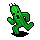 Cactuar from the character selection screen of Mario Hoops 3-on-3