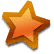 An orange Mini Paint Star goal