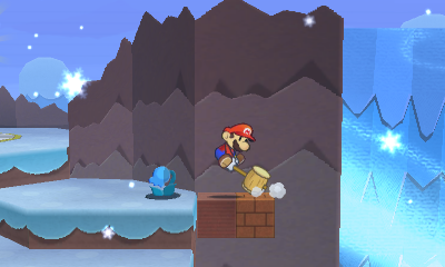 Location of the 62nd hidden block in Paper Mario: Sticker Star, revealed.