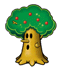 Sticker of the Whispy Woods from Super Smash Bros. Brawl.