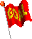 Sprite of a flag in Yoshi's Story