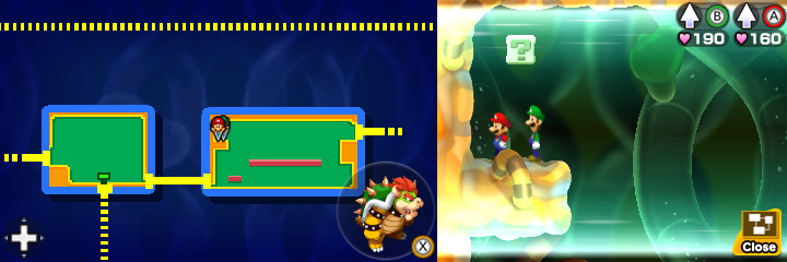 Twentieth block in Energy Hold of Mario & Luigi: Bowser's Inside Story + Bowser Jr.'s Journey.