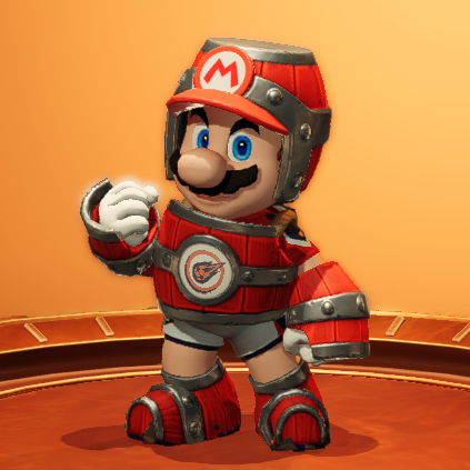 File:Mario (Barrel Gear) - Mario Strikers Battle League.png