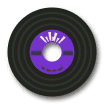 A purple record