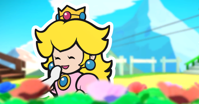 Photo of Princess Peach from Paper Mario: The Origami King