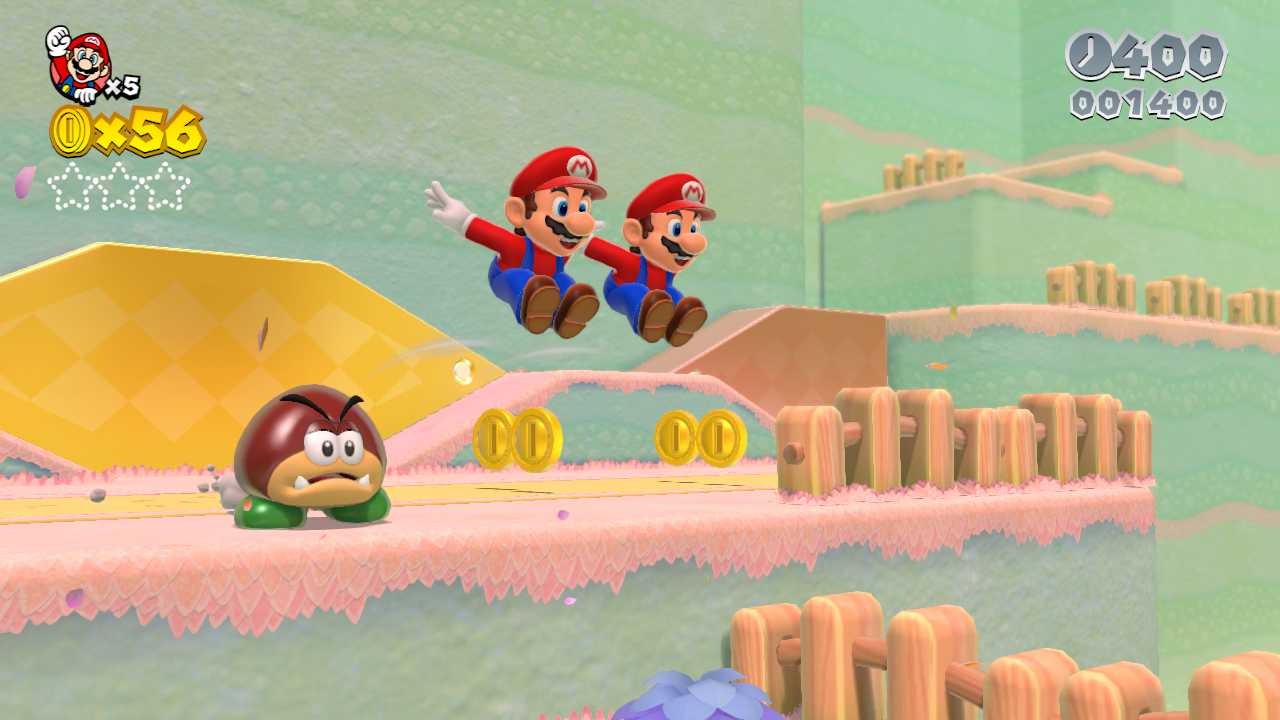 File:SM3DW Double Mario Long Jump.png - Super Mario Wiki, the Mario ...