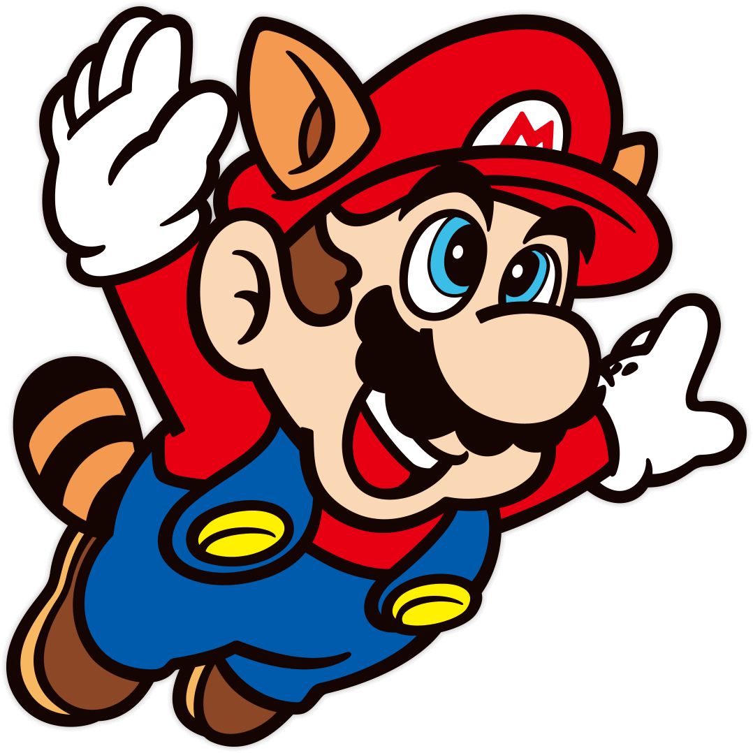 File:SMB3 Raccoon Mario Artwork F40A.png - Super Mario Wiki, the Mario ...