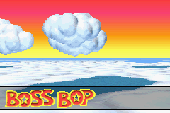 Screenshot of a boss opening from Diddy Kong Pilot's 2003 build