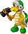 Sprite of a Hammer Bro from Mario & Luigi: Bowser's Inside Story + Bowser Jr.'s Journey.