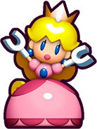 Mini Peach, from Mini Mario & Friends: amiibo Challenge