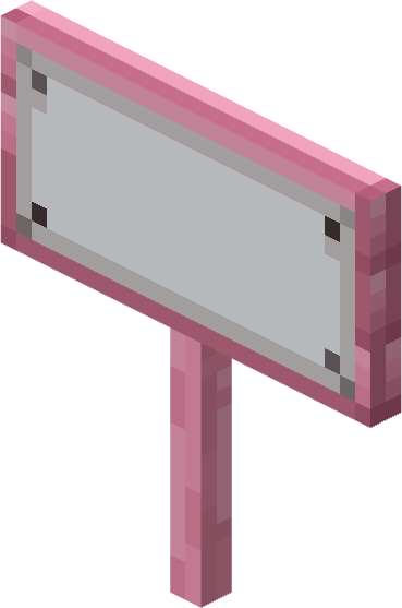 File:Minecraft Mario Mash-Up Cherry Sign Render.png