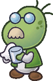 Sprite of Podley and Podler from Paper Mario: The Thousand-Year Door