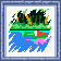 Monsoon Jungle map icon from Wario Land 4.