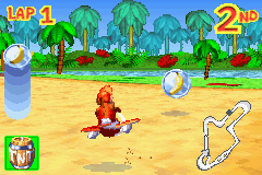 Screenshot of a coin in Diddy Kong Pilot's 2003 build