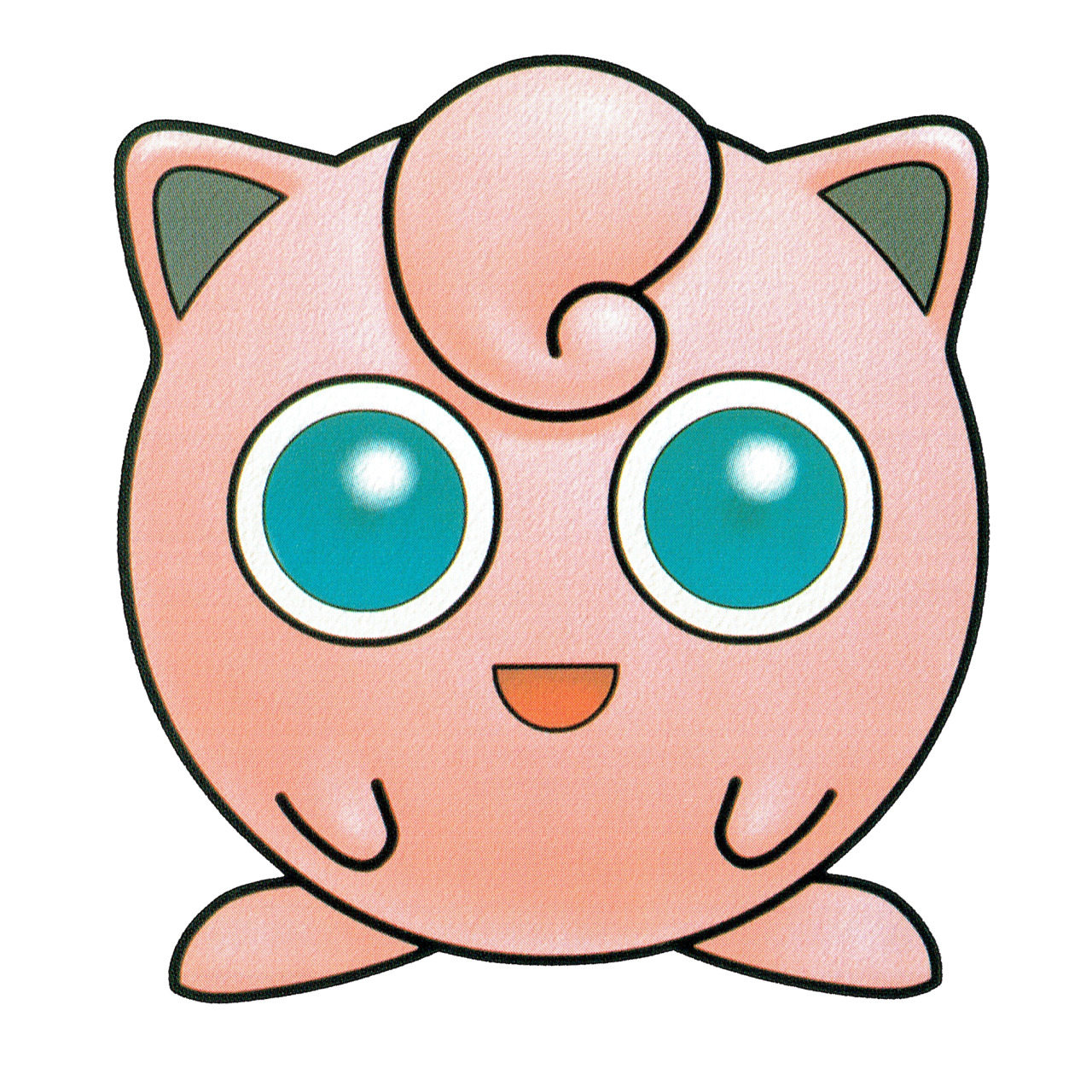 Artwork of Jigglypuff from Super Smash Bros.