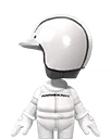 White Mii Racing Suit