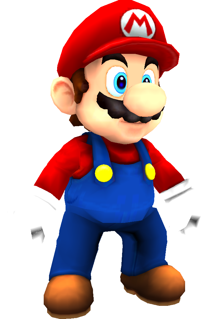 File Smg Asset Model Mario Png Super Mario Wiki The Mario Encyclopedia