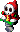 Sprite of Shyster/Bodyguard, from Super Mario RPG: Legend of the Seven Stars.