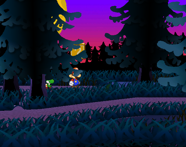 Fourth ? Block on Twilight Trail of Paper Mario: The Thousand-Year Door.
