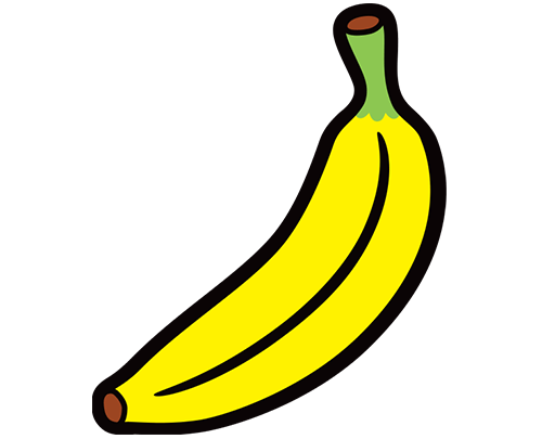 File:Banana - 2D art.png