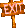 Sprite of an Exit sign from Donkey Kong Country for Game Boy Advance