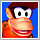 A CSS icon for Diddy Kong, from Diddy Kong Racing.