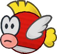 The Big Cheep Cheep from Paper Mario: Sticker Star