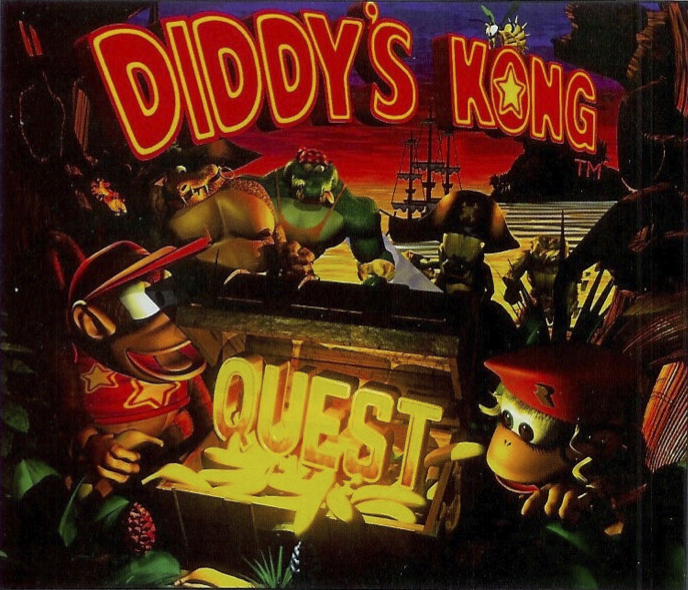 File:DKC2 Early Title Screen.png