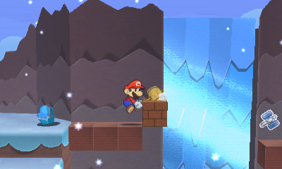 Location of the 64th hidden block in Paper Mario: Sticker Star, revealed.