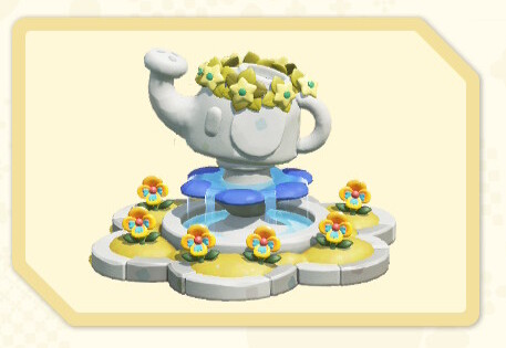 File:SMBWNS2EParkDecorationFountainYellowWateringFountain.png