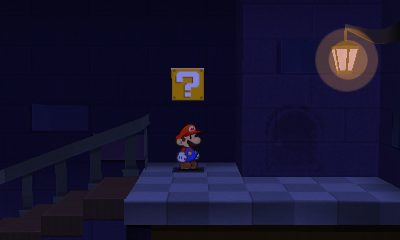 Last ? Block in The Enigmansion of Paper Mario: Sticker Star.