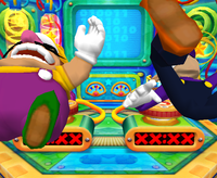 Countdown Pound ending in a draw in Mario Party 5.
