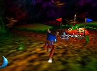 A set of blue Bananas and a Banana Bunch in Fungi Forest.