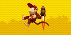 Diddy Kong in Who's Your Donkey Kong Country Returns HD Banana Bud?