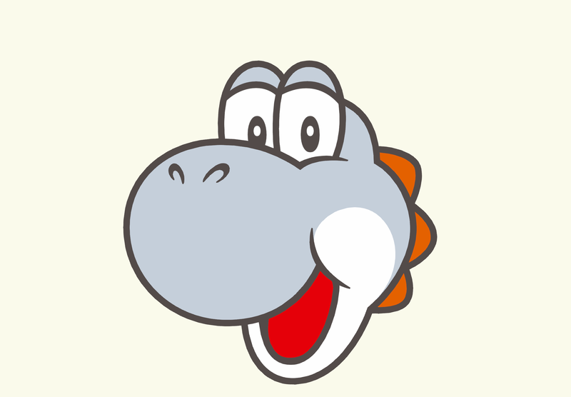 File:Hello, Yoshi White Yoshi.png