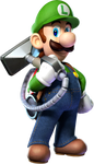 Artwork of Luigi from Luigi's Mansion 2 HD