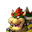 Character select icon of Bowser from Mario Kart 7