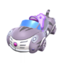 Gray Cat Cruiser from Mario Kart Tour
